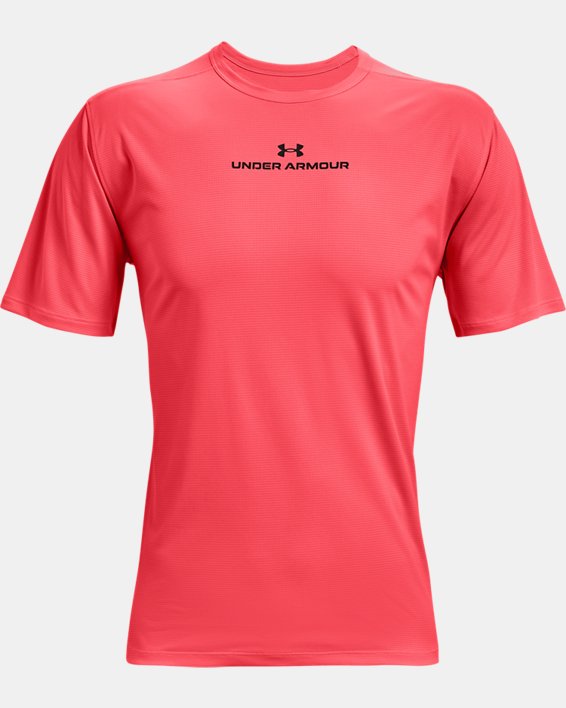Men's UA CoolSwitch Short Sleeve in Red image number 4